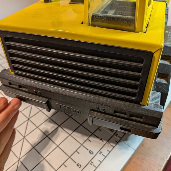 Mighty Tonka Turbo-Diesel Dump Truck Model 3901 80s Pressed Steel Metal - Picture 10 of 13